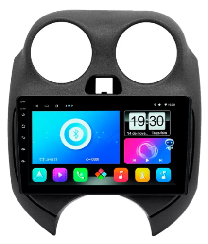 Multimidia Versa 9p Android Octacore 6gb Carplay 4g