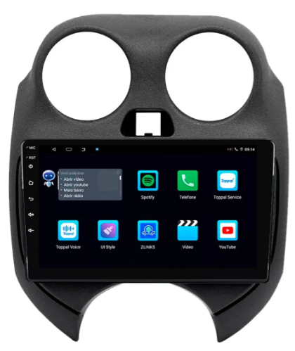 Multimidia Versa 9p Android Quadcore 2gb Carplay