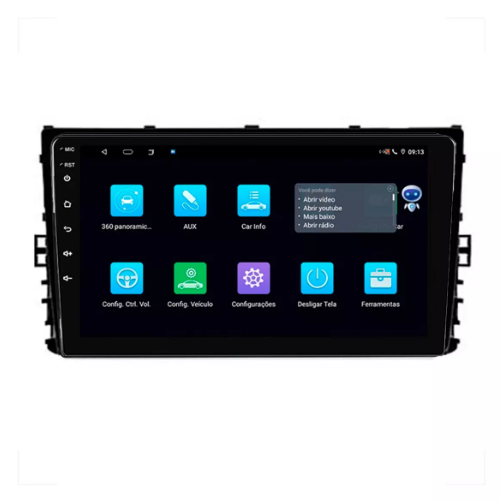 Multimidia Virtus 9p Android Octacore 6gb Carplay 4g