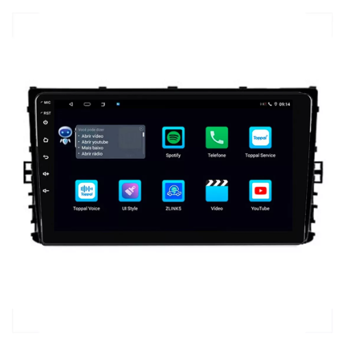 Multimidia Virtus 9p Android Quadcore 2gb Carplay