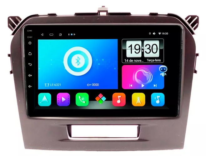 Multimidia Vitara 9p Android Octacore 4GB Carplay
