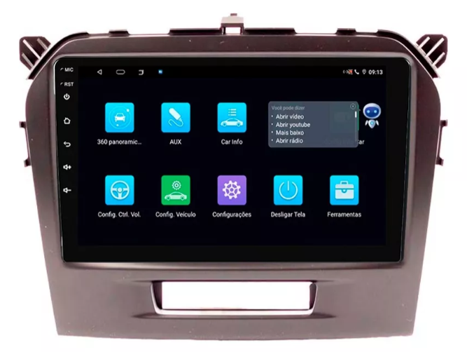 Multimidia Vitara 9p Android Octacore 6gb Carplay 4g