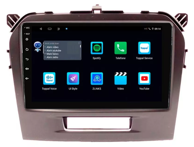 Multimidia Vitara 9p Android Quadcore 2gb Carplay