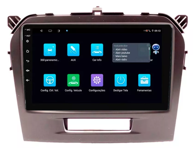 Multimidia Vitara 9p Android Quadcore 2gb Carplay
