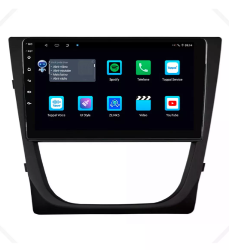 Multimidia Vw Gol G5 9p Android Octacore 4GB Carplay