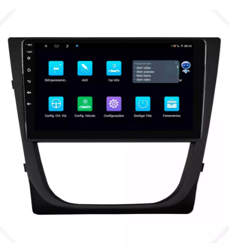 Multimidia Vw Gol G5 9p Android Octacore 6gb Carplay 4g - COD 1001