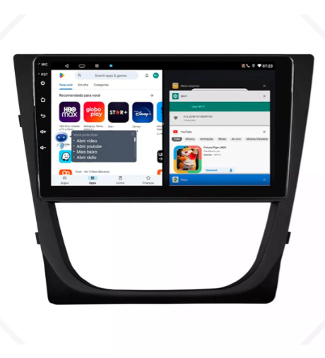 Multimidia Vw Gol G5 9p Android Octacore 6gb Carplay 4g - COD 767