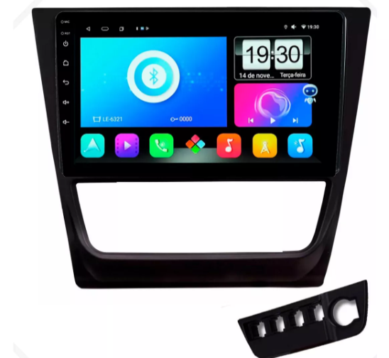 Multimidia Vw Gol G6 9p Android Octacore 4GB Carplay