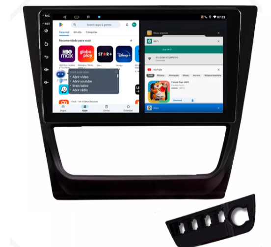 Multimidia Vw Gol G6 9p Android Octacore 4GB Carplay