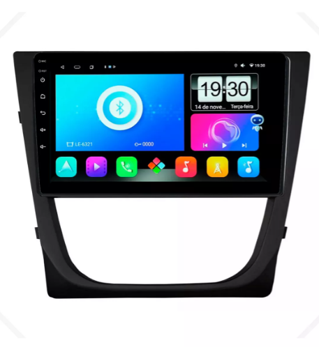 Multimidia Vw Saveiro G5 9p Android Octacore 4GB Carplay - COD 571