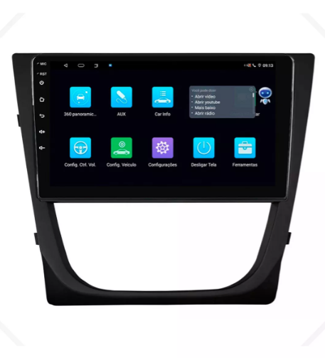 Multimidia Vw Saveiro G5 9p Android Octacore 4GB Carplay - COD 571