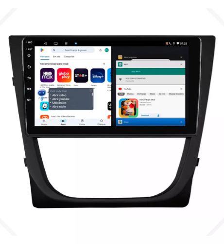 Multimidia Vw Saveiro G5 9p Android Octacore 4GB Carplay - COD 571