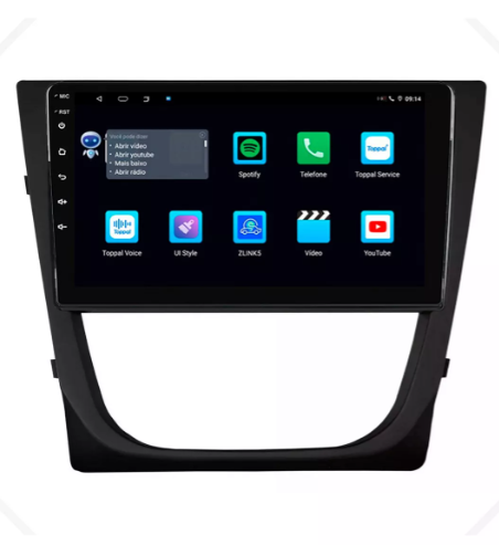 Multimidia Vw Saveiro G5 9p Android Octacore 4GB Carplay - COD 717