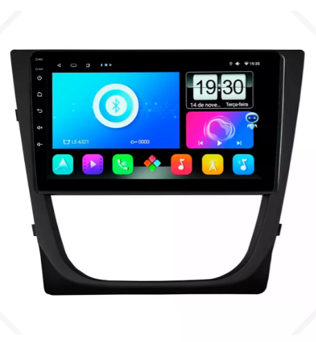 Multimidia Vw Saveiro G5 9p Android Octacore 6gb Carplay 4g - COD 1011