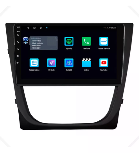 Multimidia Vw Saveiro G5 9p Android Octacore 6gb Carplay 4g - COD 1011
