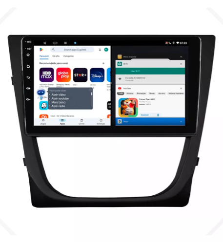 Multimidia Vw Saveiro G5 9p Android Octacore 6gb Carplay 4g - COD 819