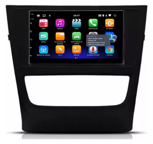Multimidia Vw Saveiro G6 7p Android OctaCore 4gb Carplay Voz