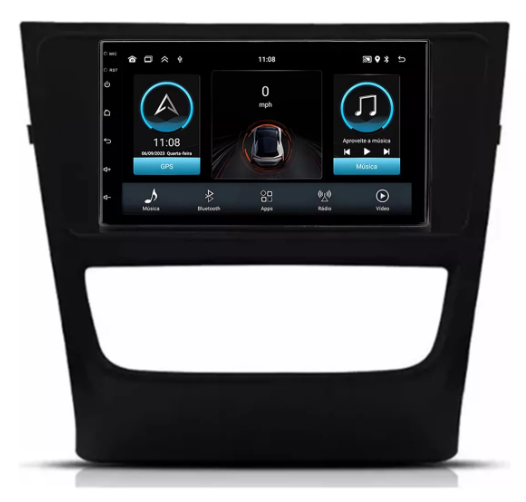 Multimidia Vw Saveiro G6 7p Android Quadcore 2gb Carplay