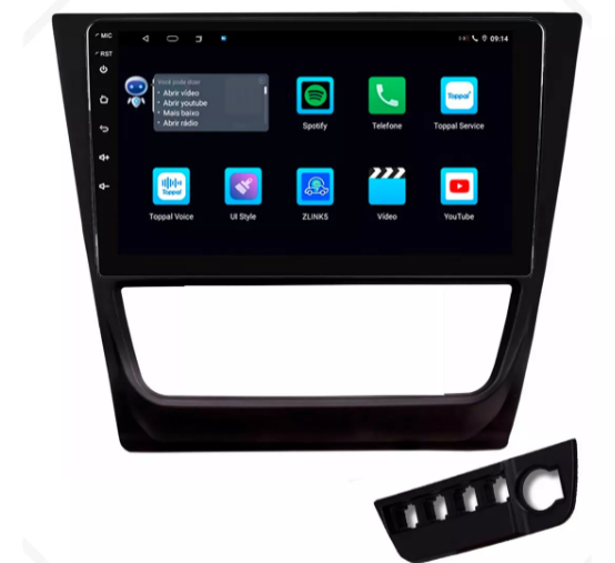 Multimidia Vw Saveiro G6 9p Android Octacore 6gb Carplay 4g - COD 775