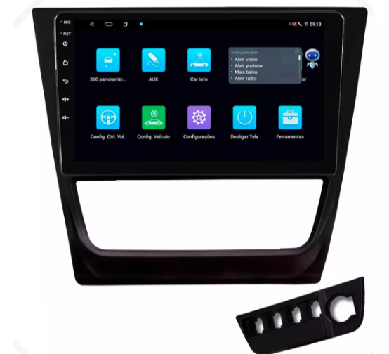 Multimidia Vw Voyage G6 9p Android Octacore 4GB Carplay - COD 539
