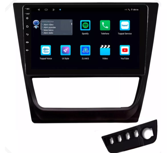 Multimidia Vw Voyage G6 9p Android Octacore 4GB Carplay - COD 539