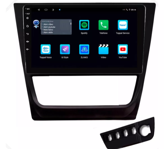 Multimidia Vw Voyage G6 9p Android Octacore 6gb Carplay 4g - COD 853