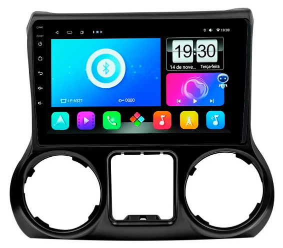 Multimidia Wrangler 9p Android Octacore 6gb Carplay 4g