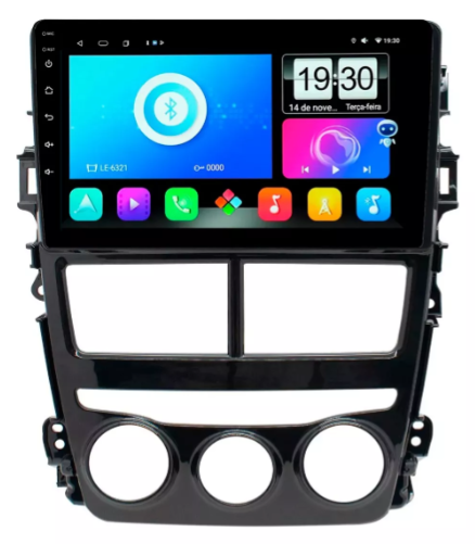 Multimidia Yaris Analogico 9p Android  6gb Carplay
