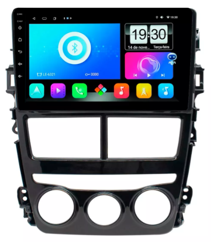 Multimidia Yaris Analogico 9p Android Quadcore 2gb Carplay