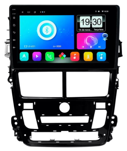 Multimidia Yaris Digial 9p Android Octacore 6gb Carplay